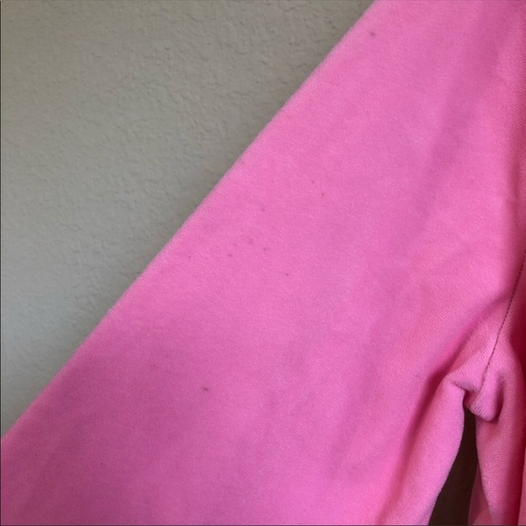 Vintage Nightgown JCPenney Loungewear Pink Velour - Picture 8 of 8